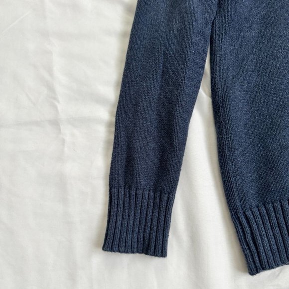 Distillery Apparel Navy Blue Mens Size Medium Sweater Knit Pull Over - Picture 3 of 15